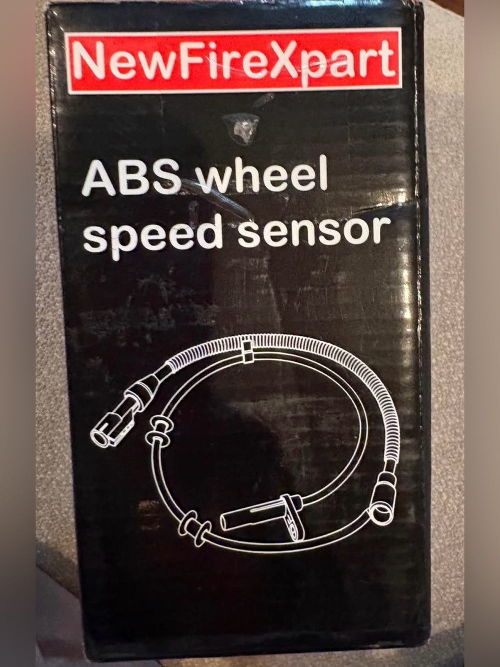 ABS Wheel Speed Sensor - Black